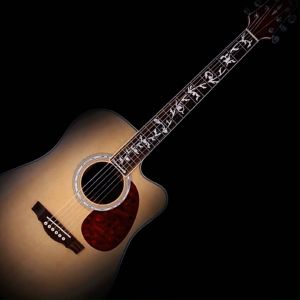 Guitar accessories guitar fretboard stickers decoration sound insulation self-adhesive stickers