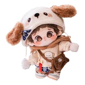 Búp Bê Vải Cotton 20cm Quần Áo Búp Bê Thay Đổi Quần Áo Búp Bê Nhồi Bông Quà Tặng Sinh Nhật Cho Bé Gái Búp Bê Nhồi Bông