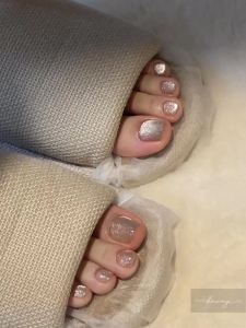 สวมใส่ได้ที่ถอดออกได้ Cat Eye Toe สติกเกอร์เล็บสําหรับ < Ne1> งานแต่งงานชายหาดรูปภาพ < Ne2> Enhancing แพทช์เล็บสําหรับเจ้าสาว