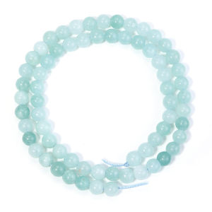 1 Strand Myanmar Jade Beads 6/8/10mm Round Loose Natural Stone Beads for DIY Jewelry Making Handmade Bracelet Craft Accessories