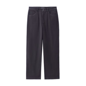 Giordano Mens Business Casual Khaki Cotton Stretch Trousers mid Waist Straight Leg Pants for Autumn Winter Office Wear