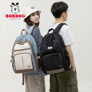 Bobdog New Arrival Schoolbag Men and Women All-Matching Good-looking Junior High School Student High School and College Student Lightweight and Large Capacity Backpack