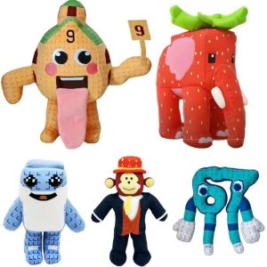 New Steal A Brainrot Esok Sekolah Plush No.9 House Stuffed Animal Plush  Stuffed Animal Toy Kawaii Soft Squishy Pillow for Kids