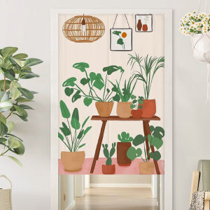 Rèm Cửa Lá Cây Khuynh Diệp Xanh VIKAMA Mềm Mại Bền Ấm Cúng Thiết Kế Chia Tấm Lấy Cảm Hứng Từ Thiên Nhiên Trang Trí Nhà Cửa.