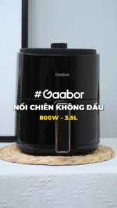Nồi chiên không dầu dung tích 3.5 lít Gaabor AF-35M01A/AF-35M02A lòng nồi chống dính khí nóng tuần hoàn 360 độ - Bảo hành 12 tháng 1 đổi 1
