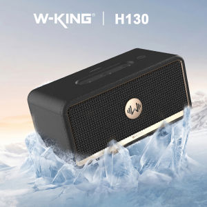 Loa Bluetooth W-KING H130 40W IPX7 Chống Nước Loa Ngoài Trời Không Dây Di Động Âm Thanh Nổi TWS Với Thời Gian Chơi Nhạc 16 Giờ Và Hỗ Trợ Cuộc Gọi Rảnh Tay Hỗ Trợ AUX