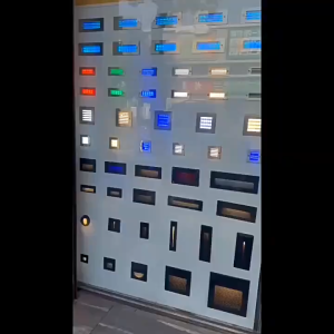 IP65 Waterproof LED Step Stair Light Outdooor Embedded LED Step Wall Lamp Spotlight Landscape Garden Pathway Wall Corner Lamps