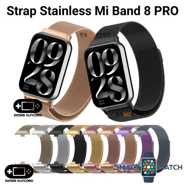 Strap Stainless Mi Band PRO tali jam steel xiaomi smart