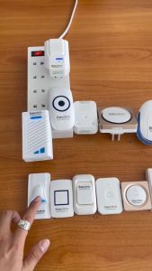 Chuông cửa không dây chống nước ngoài trời Decom