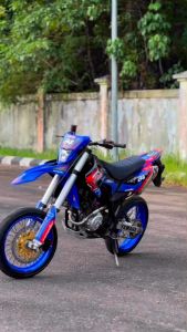 Decal/Stiker  wr155/klx bf/crf150L-DTracker/Gordon full body(Bisa ganti warna+nama+no)