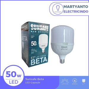 Lampu LED Capsule Sunsafe Beta 50 Watt Warna Putih