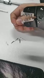 Set Terminal kabel Tembaga Crimp konektor Male Female Tang crimper SN-58B Pliers Skun Kabel Gepeng