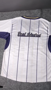ATHLETIC SPORTWEAR - Jersey Baseball Madrid Fantasy - 2025-2026 Fullprinting Casual - Atasan