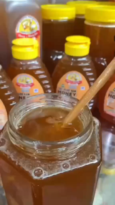 Honey Bee Pure Raw Honey 500ml 3 Pack - FDA Approved - DTTI Registered - Ideal for Reselling - Bulk Orders Accepted - Fresh and Pure - Nationwide Shipping