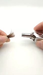 Manual Gunting Bulu Hidung Nose Hair Trimmer Alat Cukur Bulu Hidung Manual Bahan Stainless Steel