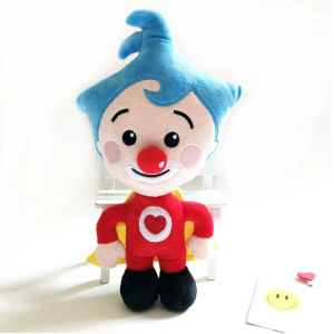 Hot Toys | Jouet en peluche Plim Clown pour enfants jouet en peluche doux dessin anime Kawaii beurre cadeau danniversaire pour enfants