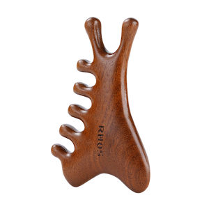 RHOS | Multi-Functional Scalp Massage Comb For Head Gua Sha Meridian Facial Eye Massage