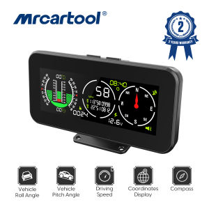 MRCARTOOL M60 Đồng Hồ Đo Độ Nghiêng La Bàn Xe Hơi Đồng Hồ Đo Độ Dốc Kỹ Thuật Số
