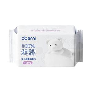 oberni | Infant Multi-Purpose Wet Dry Tissues 100 Pieces