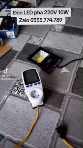 Đèn pha LED COB 220V 10W 5054 chống nước IP66