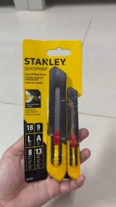 คัตเตอร์ 2ชิ้น/แพ็ค #10-202 STANLEY Quick Point Snap-Off Blade Knives 2pc/pack