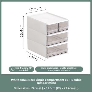 BANGJIAYI | Drawer Stackable Storage Box for Office A4 Files