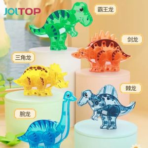 Đồ Chơi Khối Xây Dựng Từ Tính CoBo Dinosaur Phụ Kiện Đồ Chơi Giáo Dục Cho Trẻ Em Đồ Chơi Cửa Sổ Nhiều Màu Đồ Chơi Từ Tính Cho Trẻ Em Từ 3 Tuổi Trở Lên