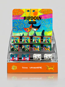 Mặt Trăng Mèo Chuông Nhạc Tay Thủ Công Mỹ Nghệ Bảo Tàng Quà Tặng Ngày Lễ Cho Bé Gái Hộp Đựng Đồ Trang Trí Nhà Bằng Giấy Cứng