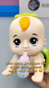 Smile - Mainan Anak Bayi Merangkak Crawling Baby Ada Suara Dan Lampu Proyektorrr