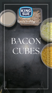 King Sue Bacon Cubes 220g