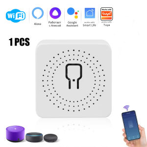 WiFi Zigbee3.0 Dual Mode Mini Smart Switch 2-Way Control Timer Relay Module DIY Light Interruptor Support Alexa Google Alice