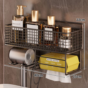 No-drill Bathroom Wall Mounting Shelf