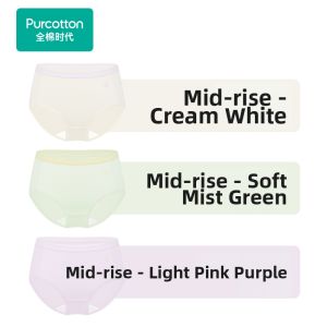 Purcotton | Slim Soft Antibacterial Breathable Womens Panties