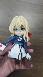 Bandai | Mô Hình Nhân Vật Violet Evergarden 15cm - Phiên Bản Dễ Thương Mô Hình Tượng Trưng Bày Để Bàn Quà Tặng Chất Liệu PVC Dành Cho Cả Nam Và Nữ
