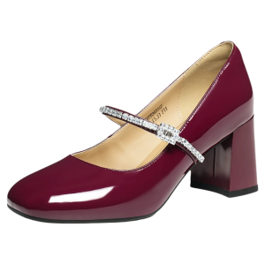 Reddragonfly | Red Vintage Mary Jane Pumps