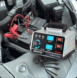 AJ-618A Intelligent Pulse Lead Acid Wet Dry Battery Repair for Car Battery Charger Truck and Motorcycle Battery Charger