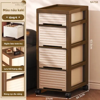 JIAJIESHI | Tủ Ngăn Kéo Lưu Trữ Dung Tích Lớn Không Cần Lắp Ráp