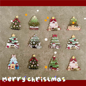 Christmas Magnetic Refrigerator Stickers Cute Cartoon Holiday Decorations Atmosphere Magnet for Kindergarten Kids