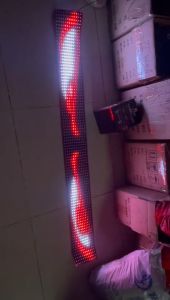 Lampu Led Mata Genit Truk Mobil Bus Strobo Kaca Running Text 12volt 24volt 1.5m Terbaru 20 Mode