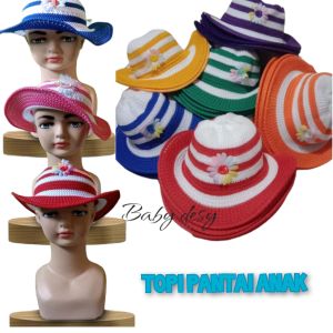 TOPI RAJUT ANAK / TOPI BUCKET ANAK RAJUT LUCU