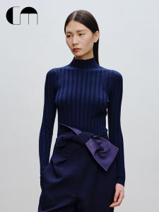 Designer Early Autumn High Neck Slim Fit Knit Top