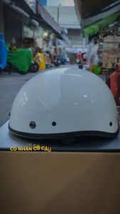 Combo Mũ Bảo Hiểm Nửa Đầu 1/2 Nam Nữ Sơn Đủ Màu Kèm Kính Phi Công UV - Xu Hướng Mới - Hàng Tốt - Giá Rẻ