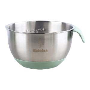 ถ้วยผสมแป้งแบบไมโครเวฟในชั้นเรียนอาหารมูลฐาน เหล็กไร้สนิม 304และ201 ถ้วยผสมไข่ ถ้วยผสมครีม ถ้วยอบยางไม่ลื่น ถ้วยผสมแป้งแบบมีขอบลึก