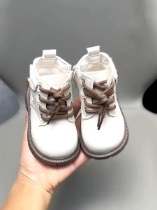 Giày Bốt Nhí Cho Bé Trai Bé Gái Giày Bốt Cao Cổ 2 Màu Sành Điệu Size 15-25 (M2268)