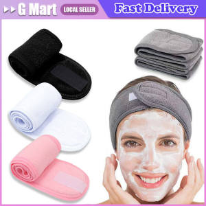 Multifunction Women Headbands Face Wash/Yoga/Makeup Velcro Adjustable Hairbands Hair Accessories
