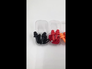 New 2025 1 Pair of Sleeping Noise Reduction/Reusable/Swimming Waterproof Noise Reduction Earplugs
