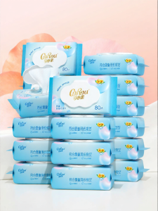 COROU | Baby Hand and Mouth专用 Wet Wipes 80 Sheets per Pack *12