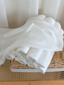 Babys Diaper Summer Washable Newborn Baby Bamboo Fiber Gauze Breathable Pure Cotton Diapers Absorbent Breathable Diaper Cloth