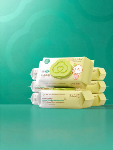 Purcotton | 100% Cotton Baby Wet Wipes 80 Pieces