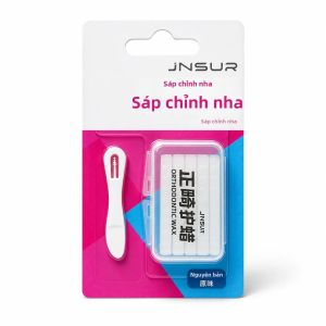 Sáp Chỉnh Nha JNSUR Dành Cho Niềng Răng 3 Vị - Vị Nguyên Bản Dâu Tây Bạc Hà Mềm Dễ Tạo Hình Sáp Bảo Vệ Răng Miệng Kèm Dụng Cụ Cạo Lưỡi Để Chăm Sóc Răng Miệng